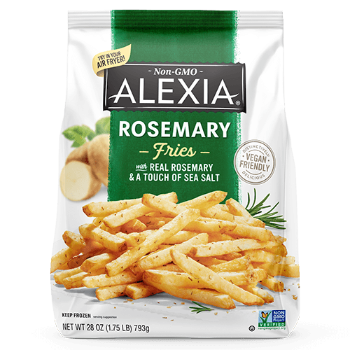 Rosemary Fries with Real Rosemary and a Touch of Sea Salt