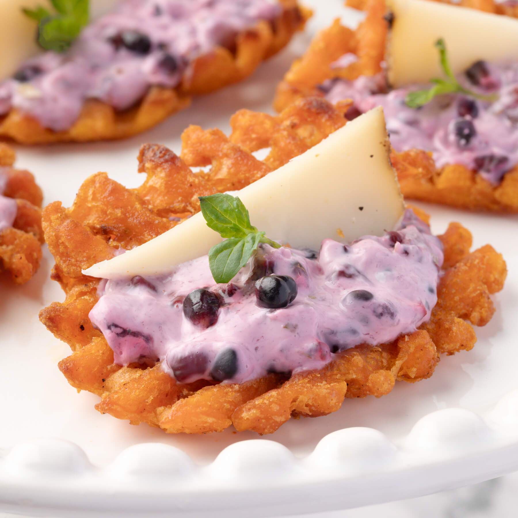 Tea Time: Alexia Blackberry & Cream Cheese Sandwiches