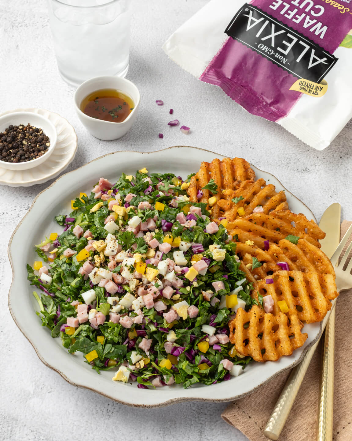 Baby Kale Micro Chopped Salad