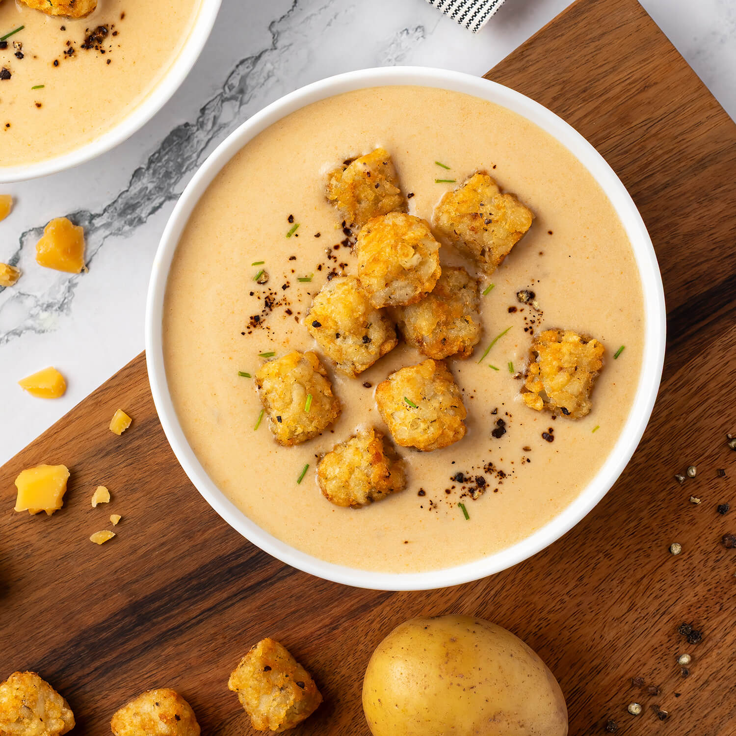 Creamy Gouda Potato Soup