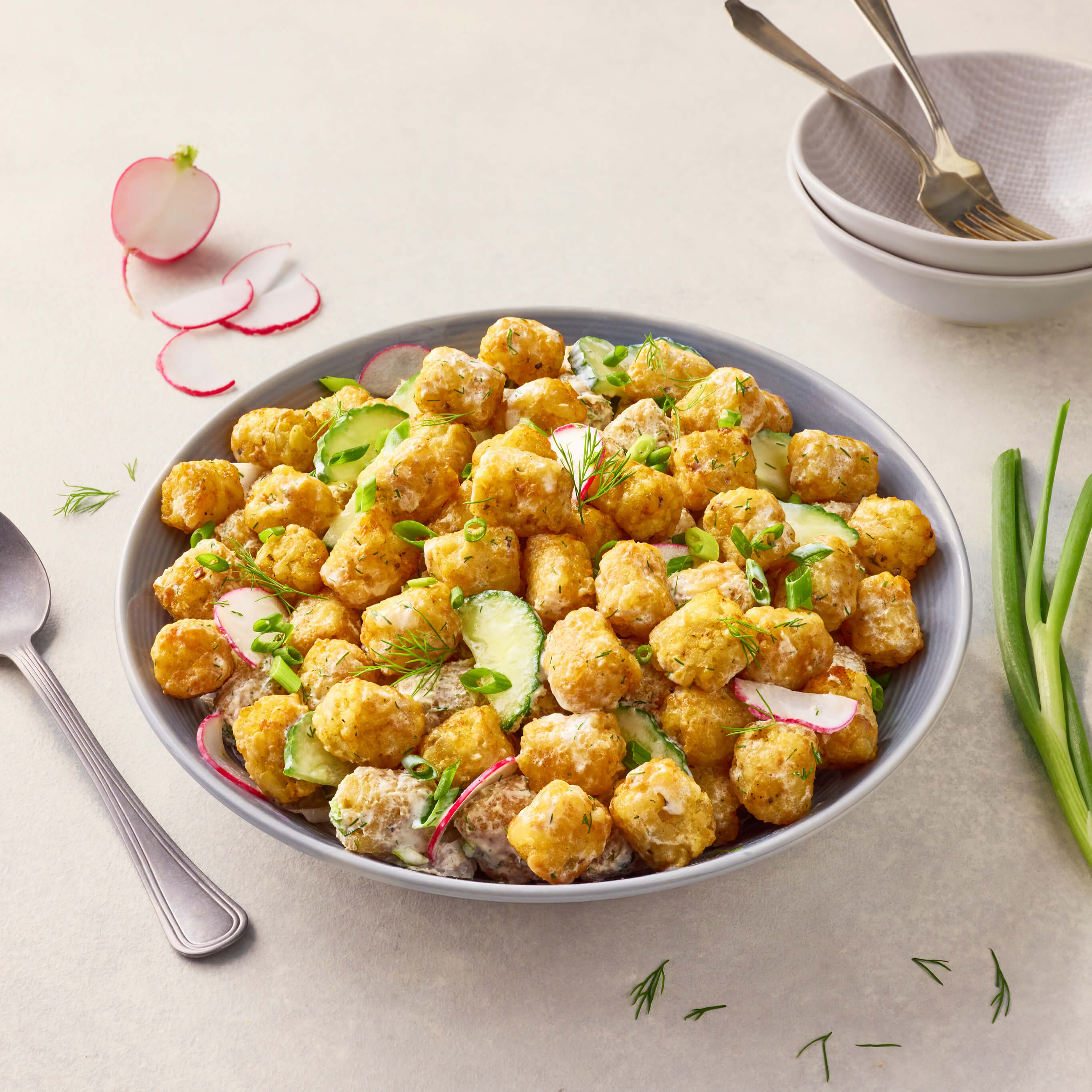 Crispy Potato Salad