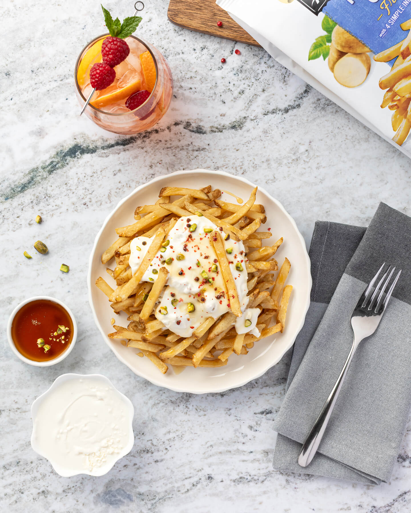 Rosé All Day Fries